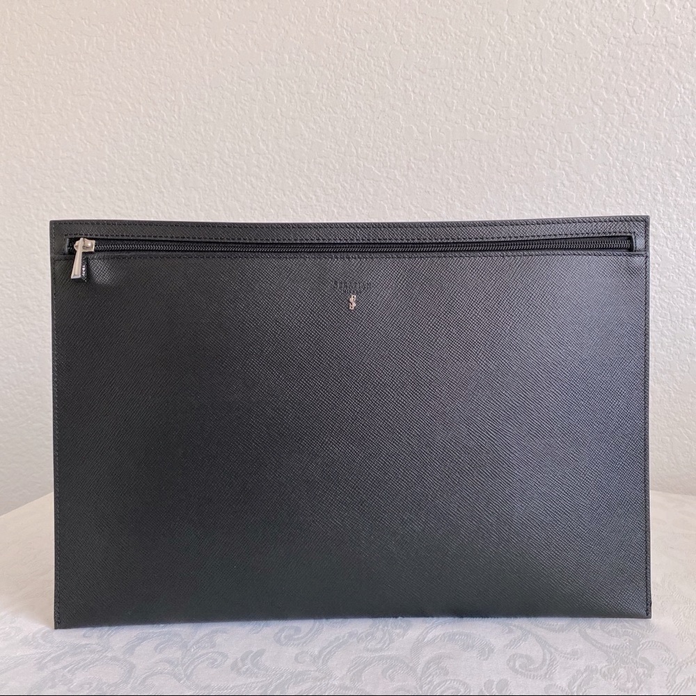 Serapian Leather Document laptop Case
